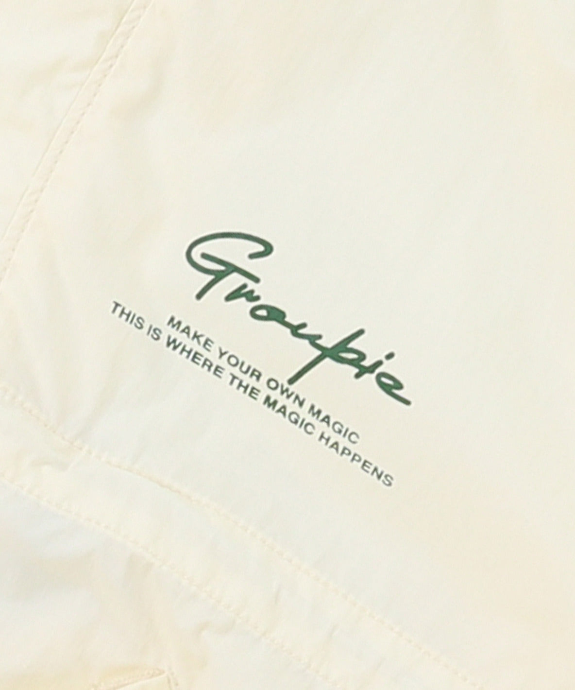 Nylon Flare Back Jacket