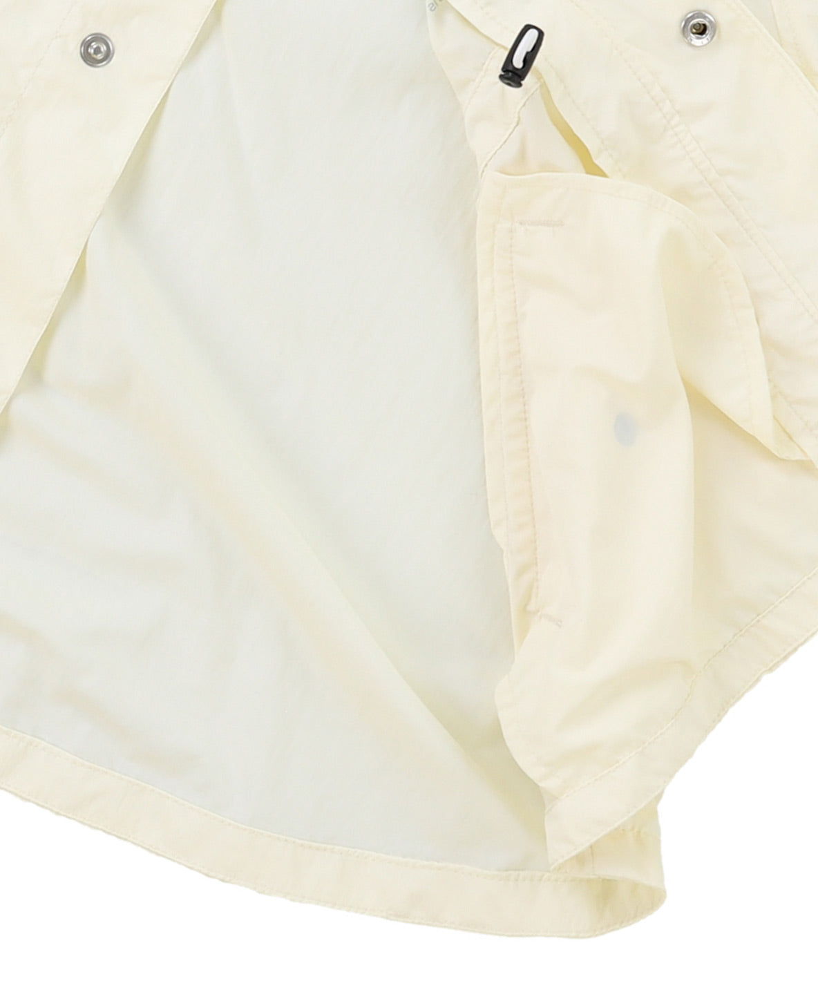 Nylon Flare Back Jacket