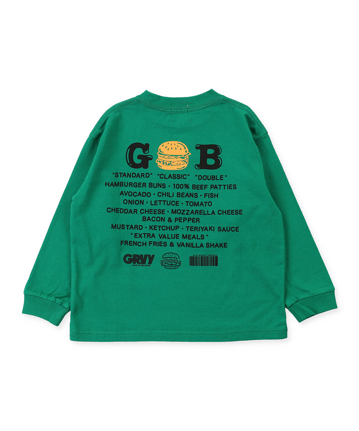 PARK CAFE BURGERS Long Sleeve Tee