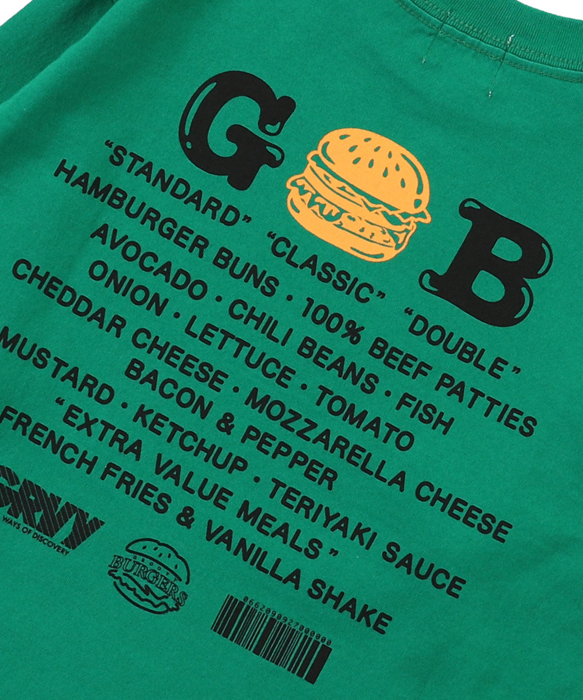 PARK CAFE BURGERS Long Sleeve Tee