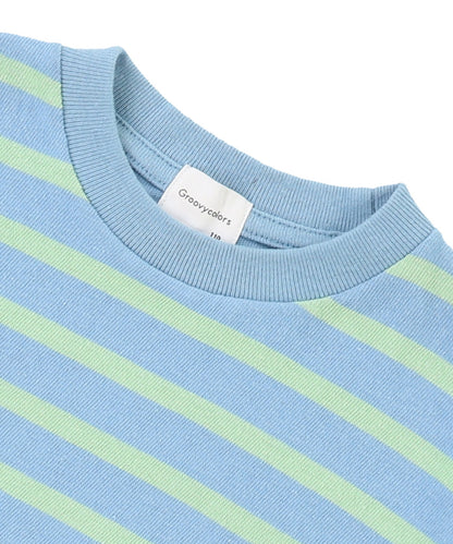 Striped Switched Wide Tee