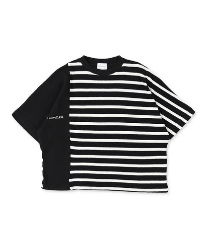 Striped Switched Wide Tee