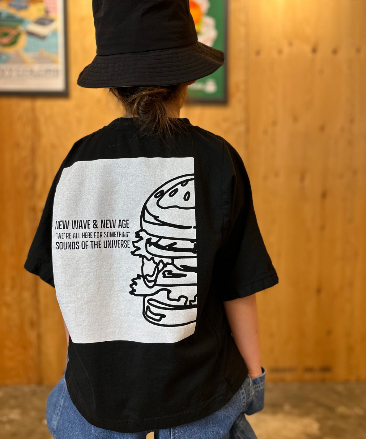 HAMBURGER Wide Tee