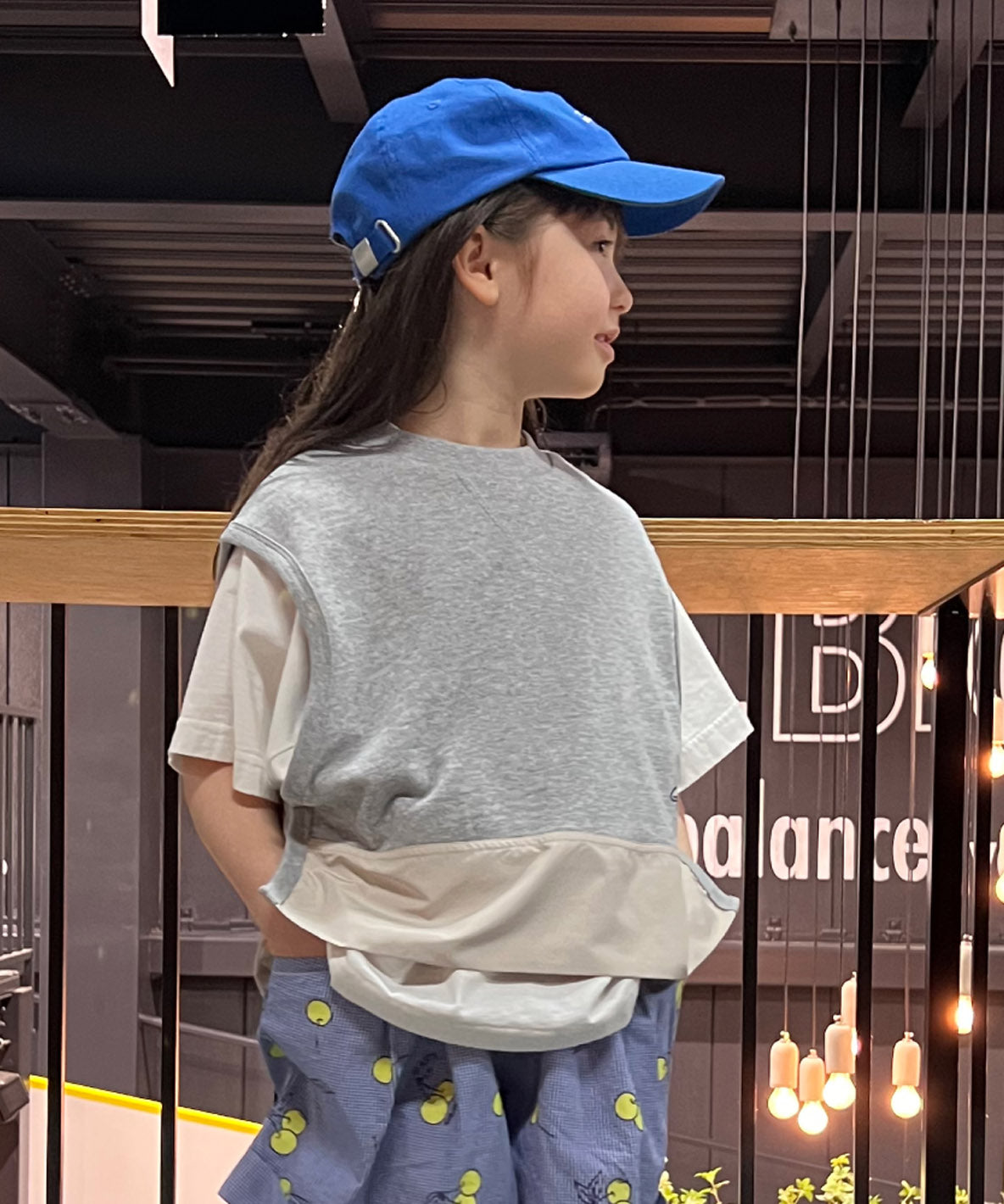 Side-opened Sweatvest