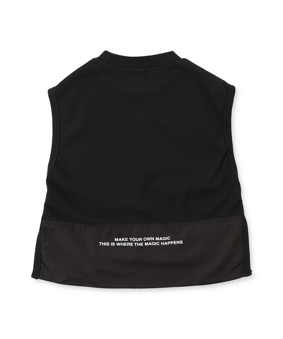 Side-opened Sweatvest