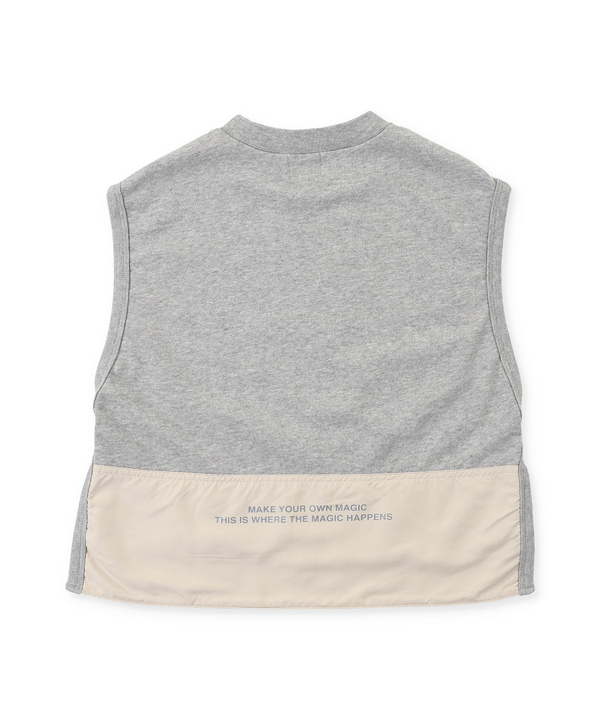 Side-opened Sweatvest