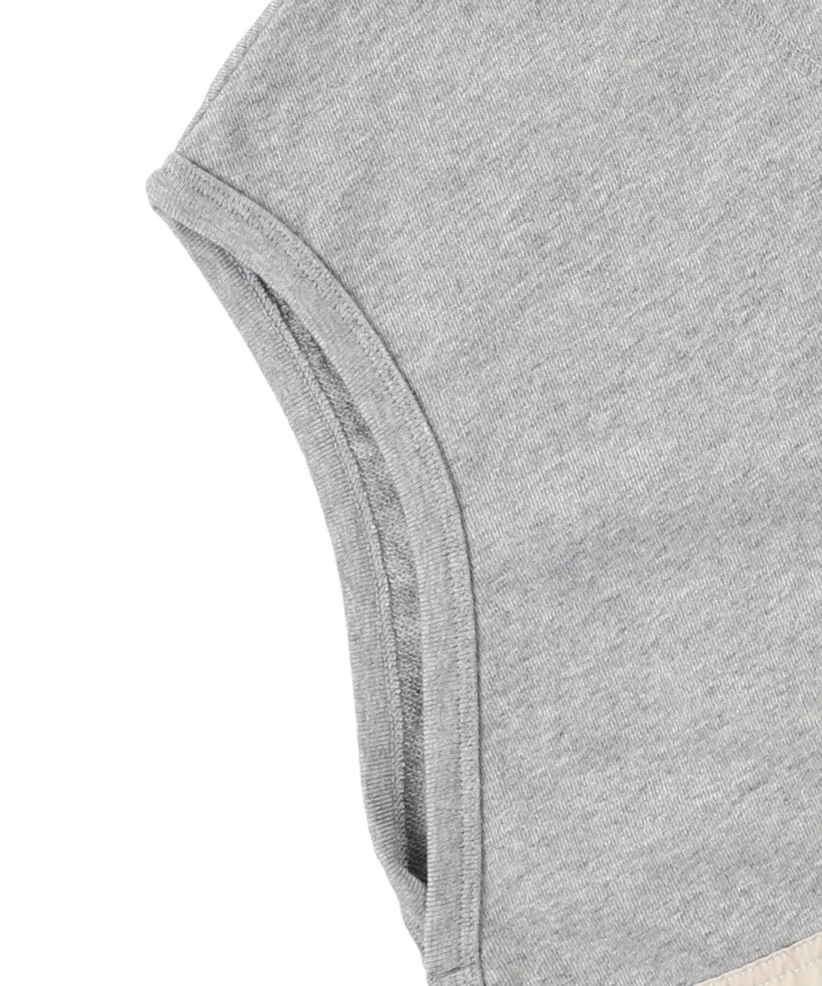 Side-opened Sweatvest