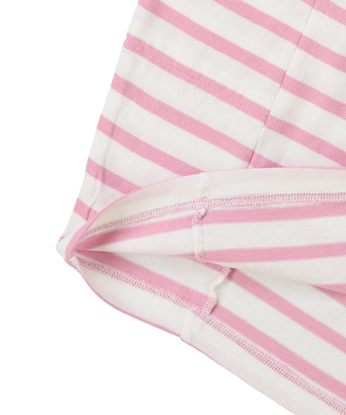 Striped Tent Silhouette Long Sleeve Dress