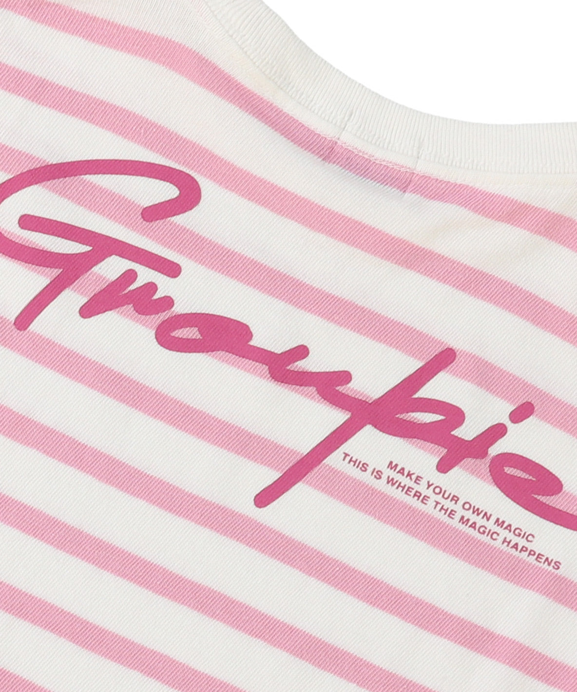 Striped Tent Silhouette Long Sleeve Dress