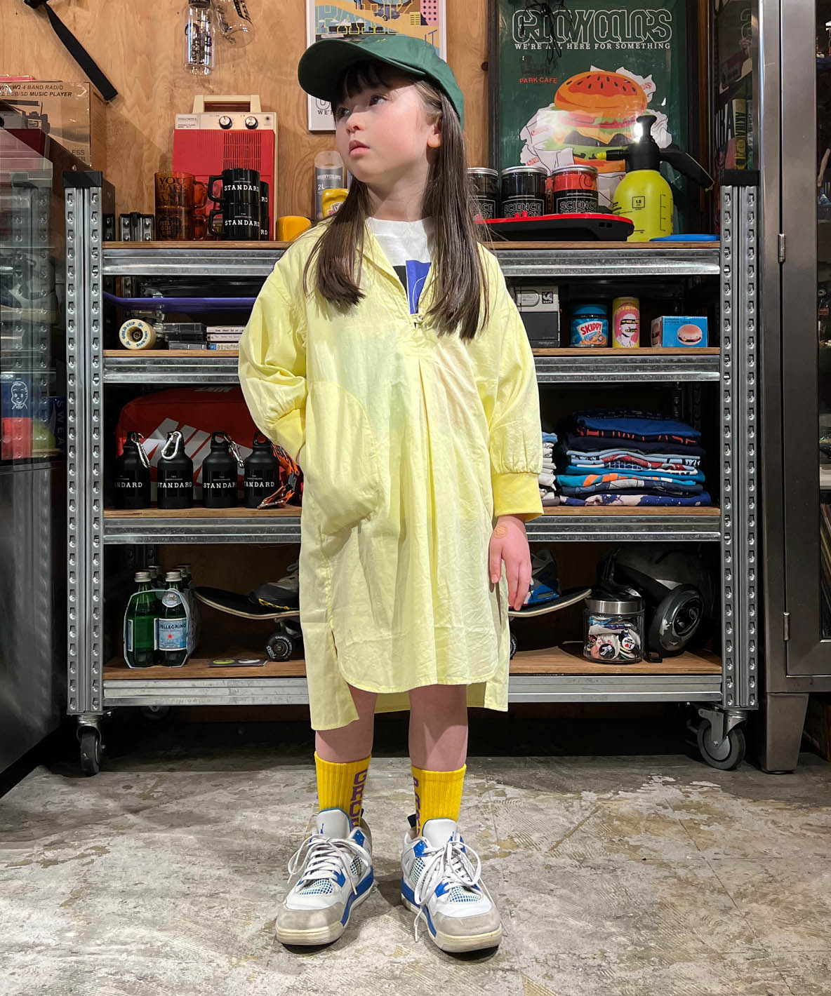 Soft Twill Sailor Shirt Dress