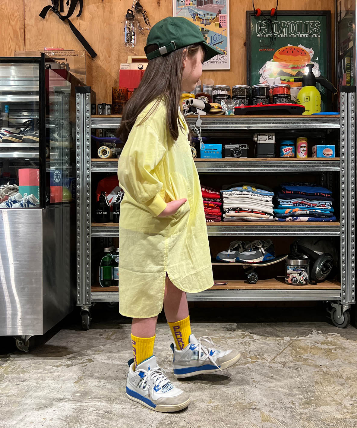 Soft Twill Sailor Shirt Dress