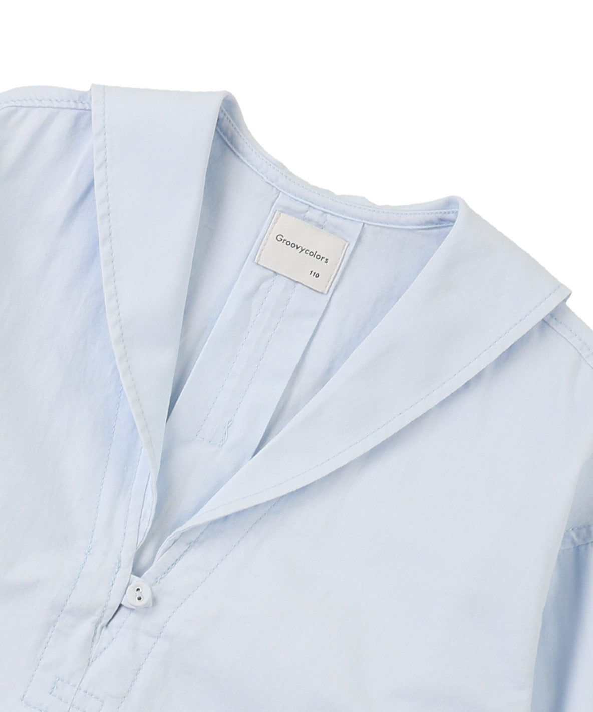 Soft Twill Sailor Shirt Dress