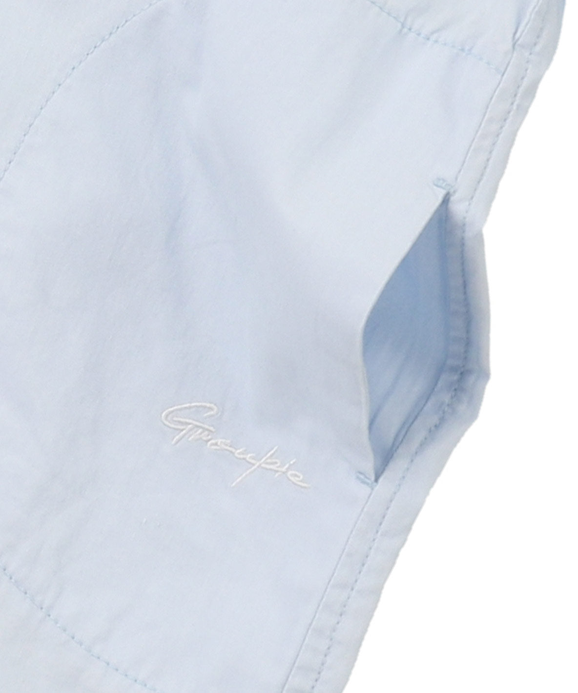 Soft Twill Sailor Shirt Dress