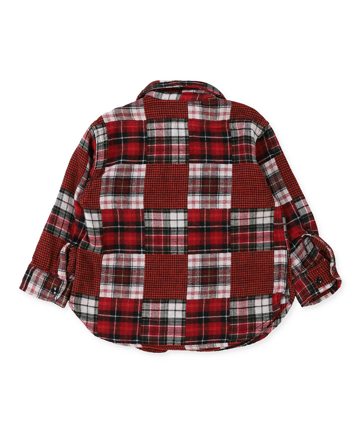 Patchwork Checked Shirt