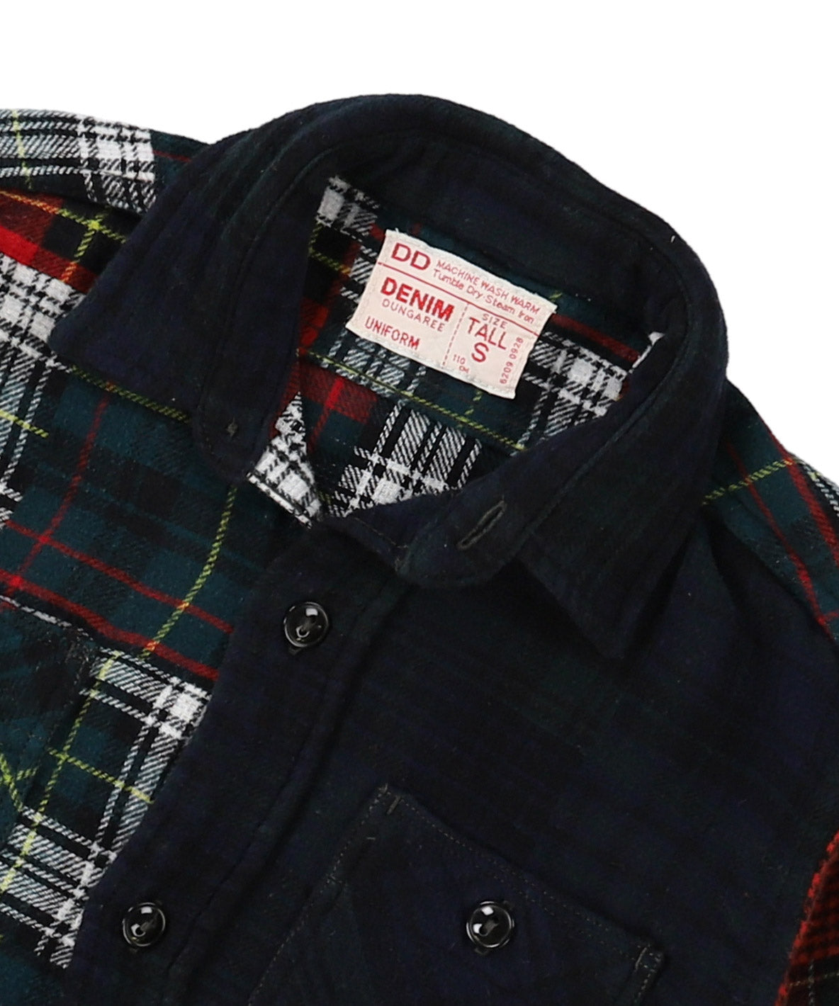 Patchwork Checked Shirt