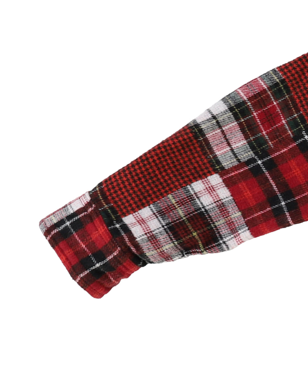 Patchwork Checked Shirt