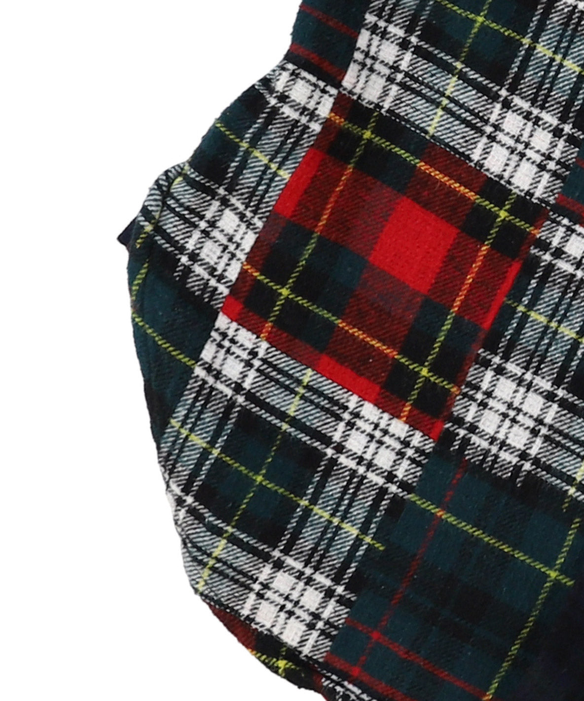 Patchwork Checked Shirt