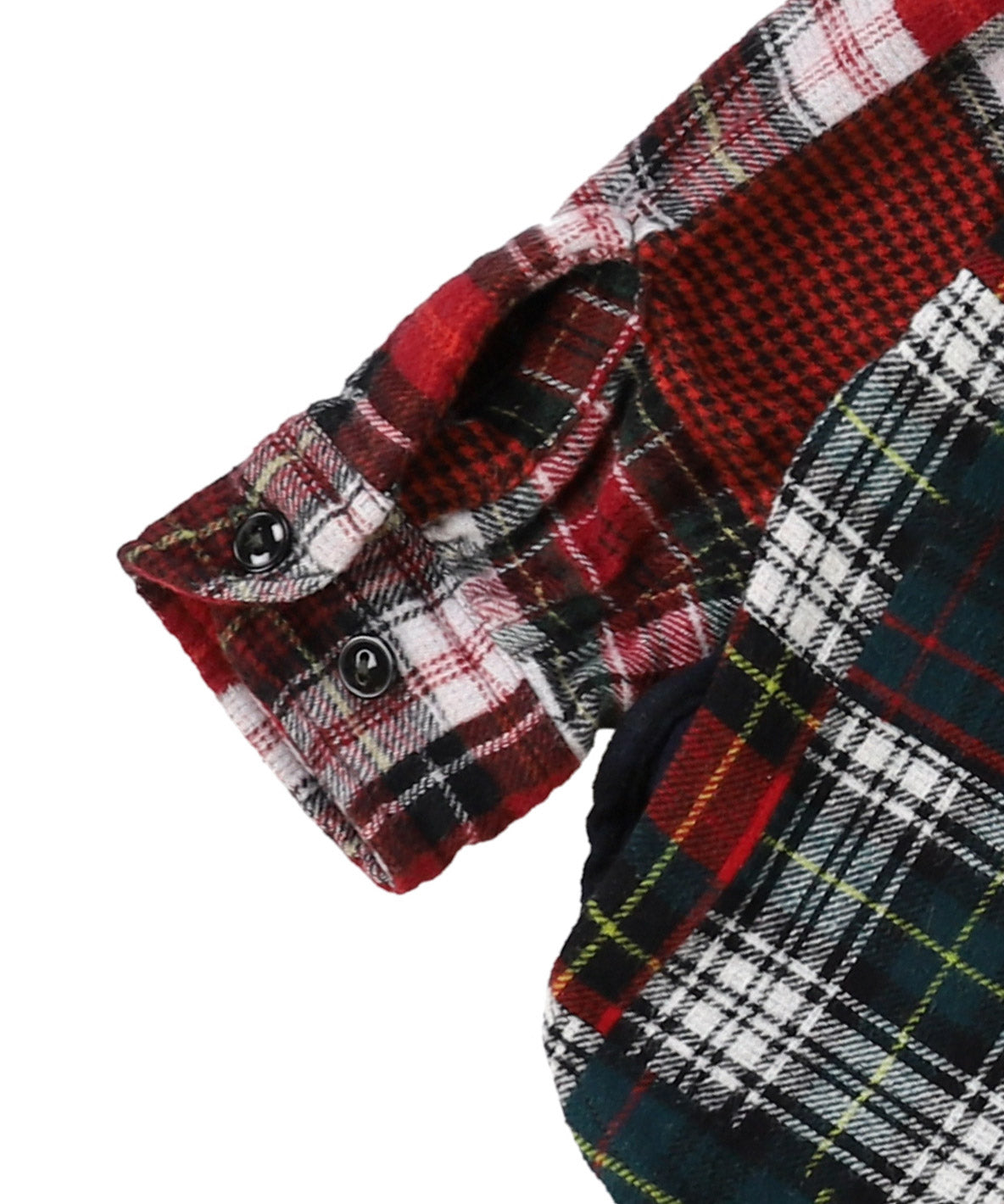 Patchwork Checked Shirt