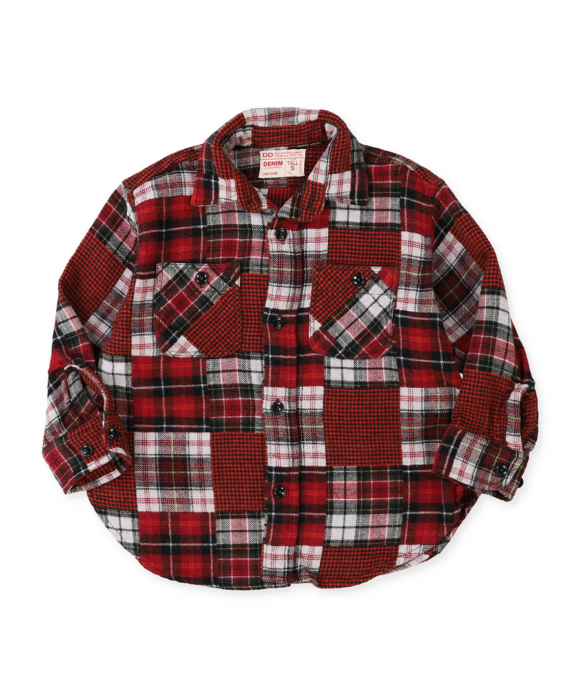 Patchwork Checked Shirt