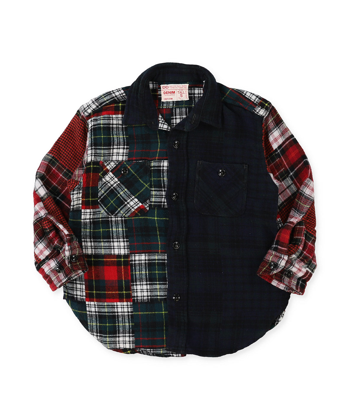 Patchwork Checked Shirt