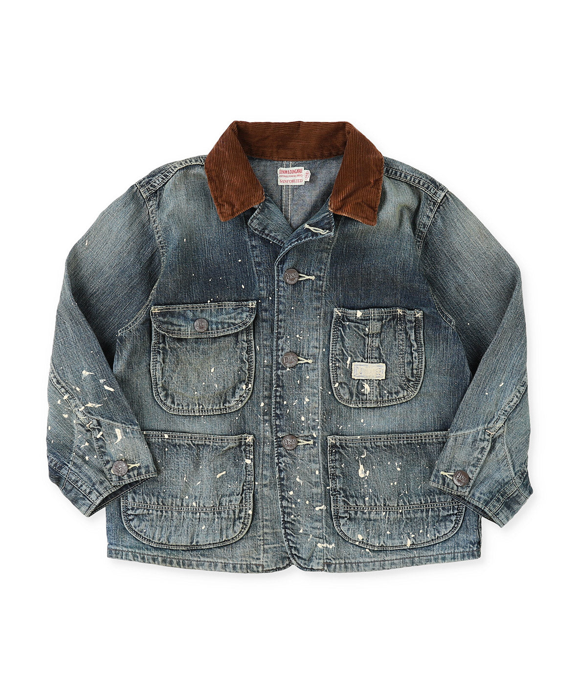8oz Denim Coverall Jacket – FITH ONLINE STORE