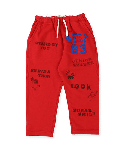 Tompkin Fleece Scribble Sweat Pants