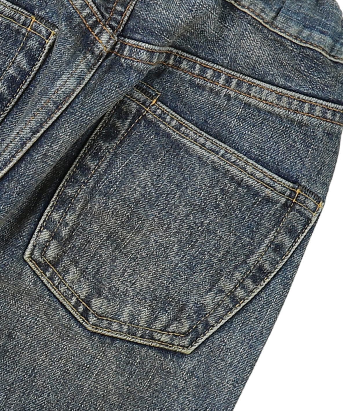 12oz HOME MADE Denim Scribble Easy Pants