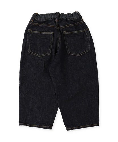 Wool lining Denim Easy Pants