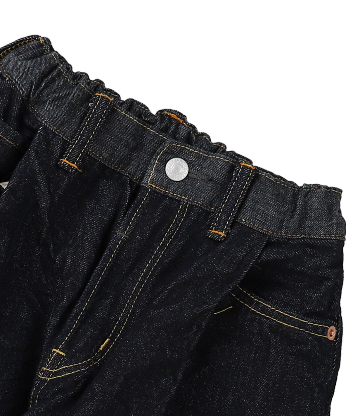 Wool lining Denim Easy Pants