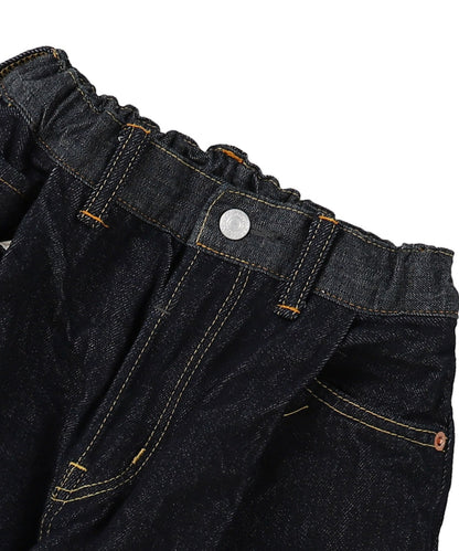 Wool lining Denim Easy Pants