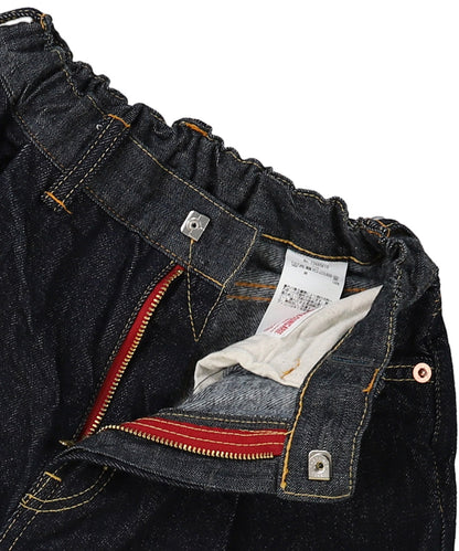 Wool lining Denim Easy Pants