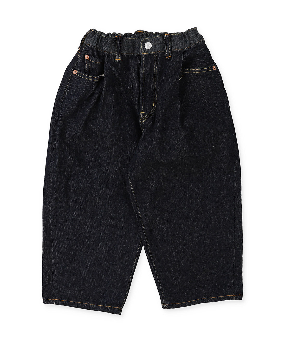 Wool lining Denim Easy Pants