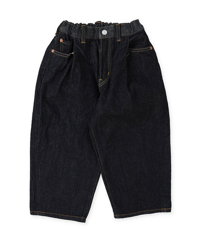 Wool lining Denim Easy Pants