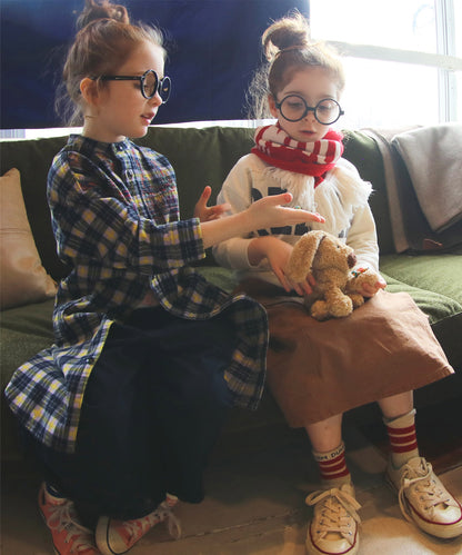 Wool lining Denim Easy Pants