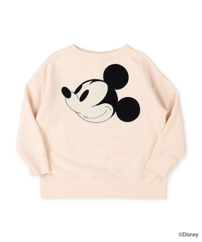 Vintage Fleece MICKEY FACE Sweat Shirt