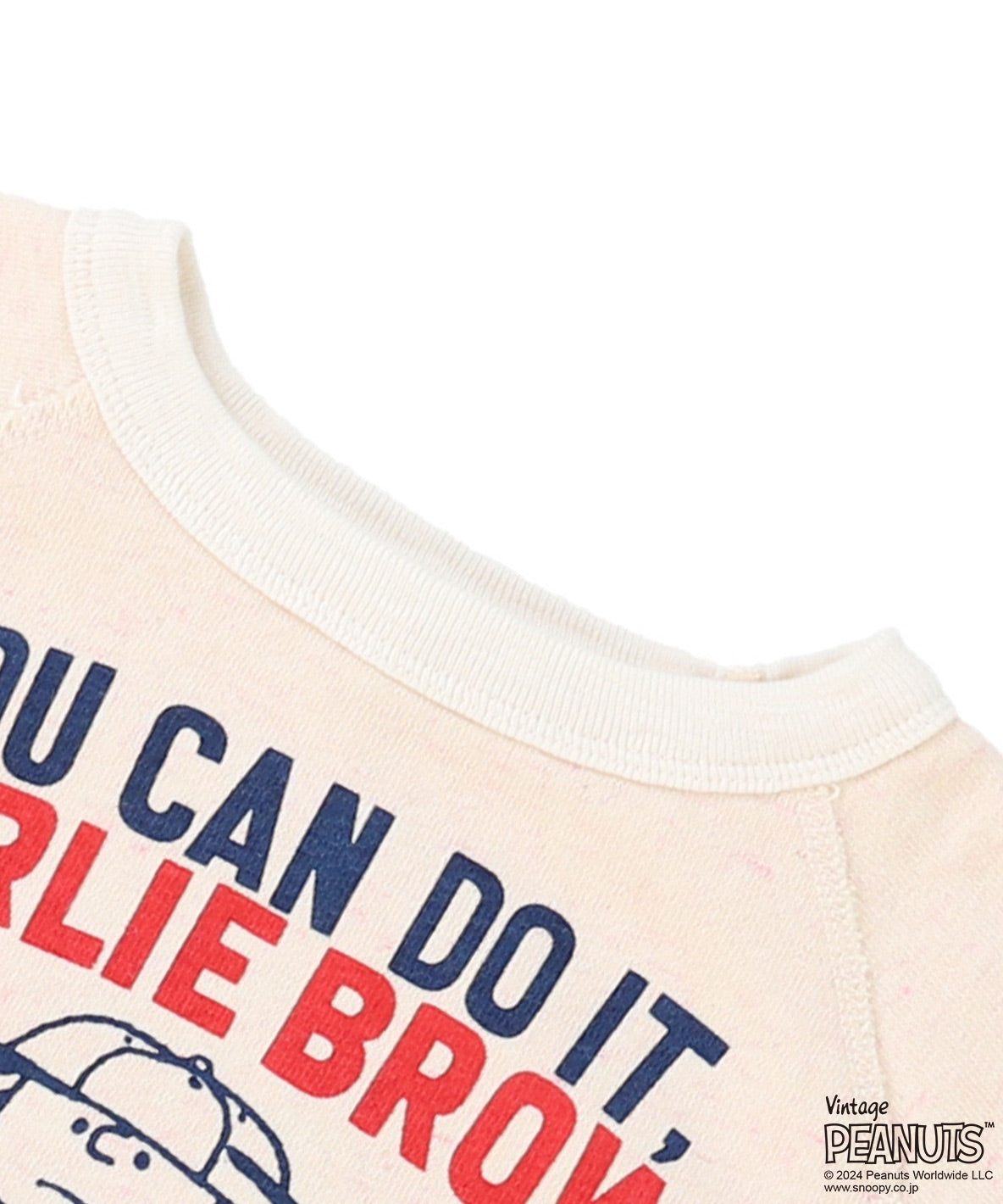 Tompkin Fleece SNOOPY BASEBALL Sweatshirt