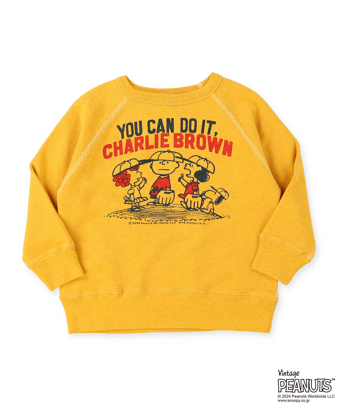 Tompkin Fleece SNOOPY BASEBALL Sweatshirt