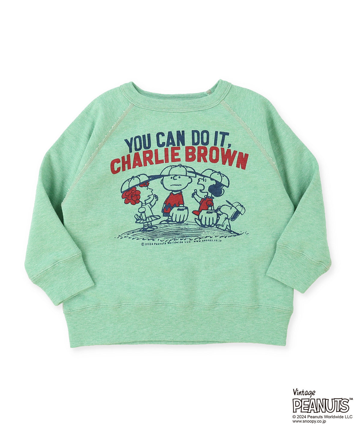 Tompkin Fleece SNOOPY BASEBALL Sweatshirt