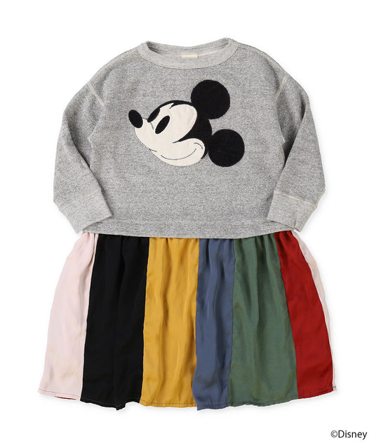 Vintage Fleece MICKEY FACE Sweat Dress