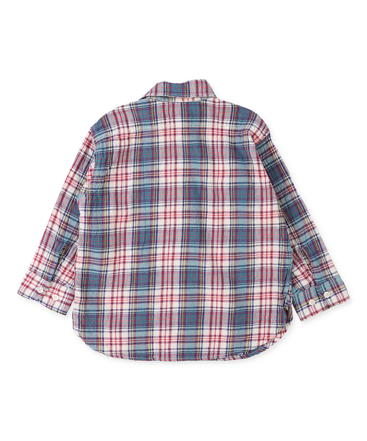 Strongly-twisted Plaid Shirt