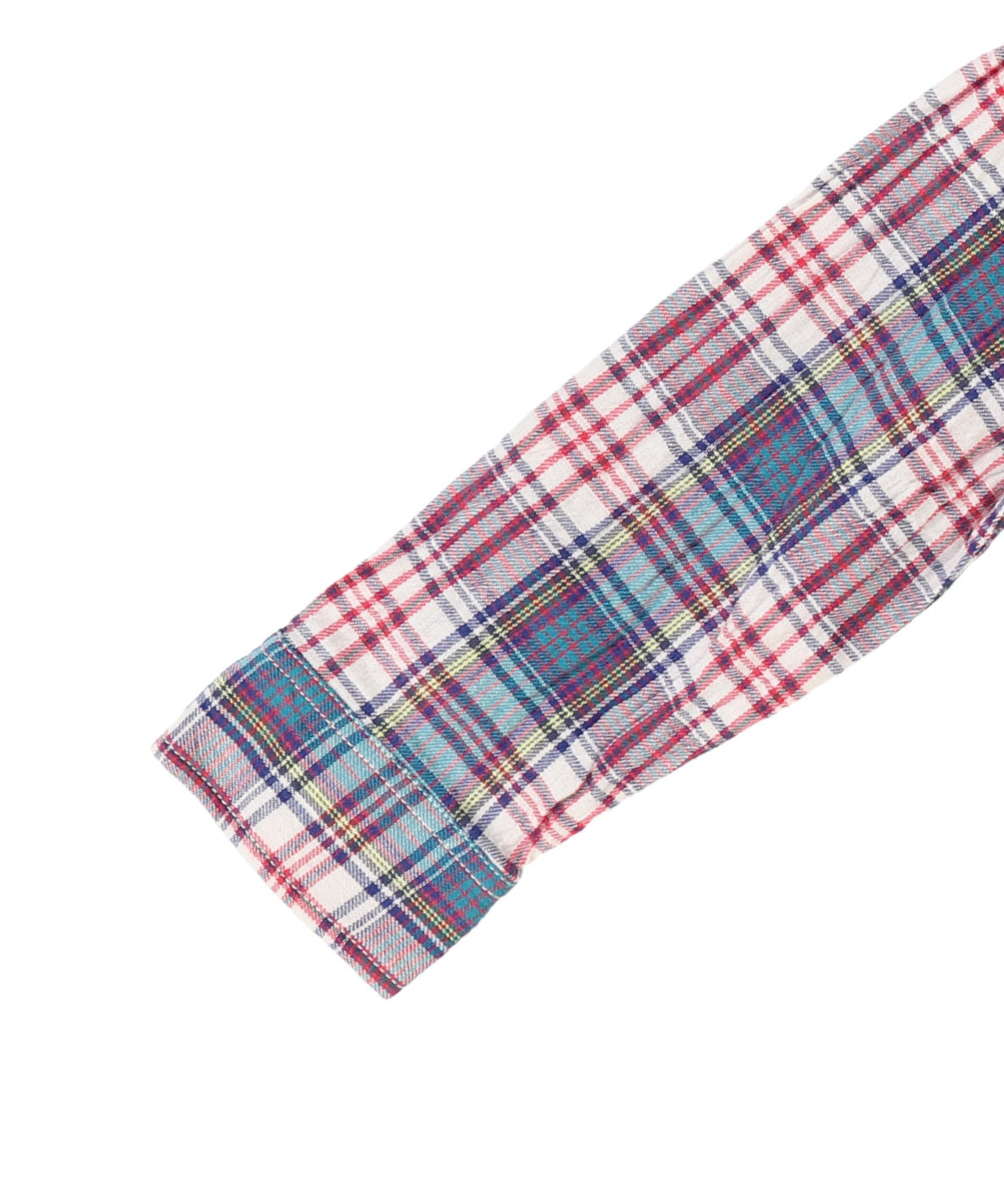 Strongly-twisted Plaid Shirt