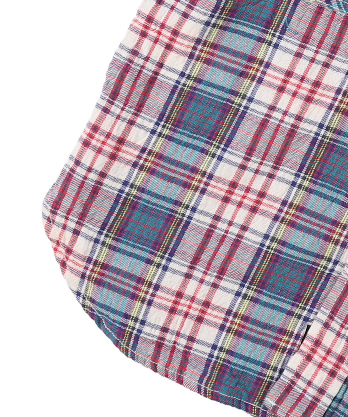 Strongly-twisted Plaid Shirt