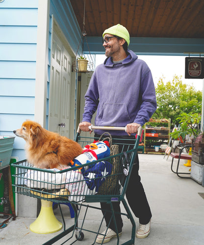 Vintage Fleece Simple Sweat Hoodie(MENS)