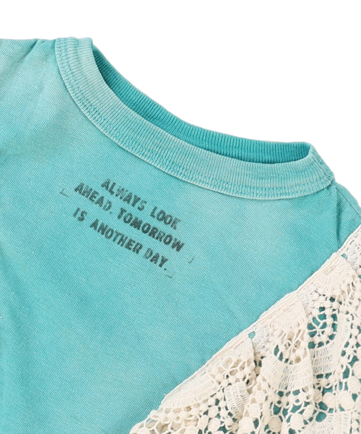 Vintage Cotton Jersey Ruffled Tee