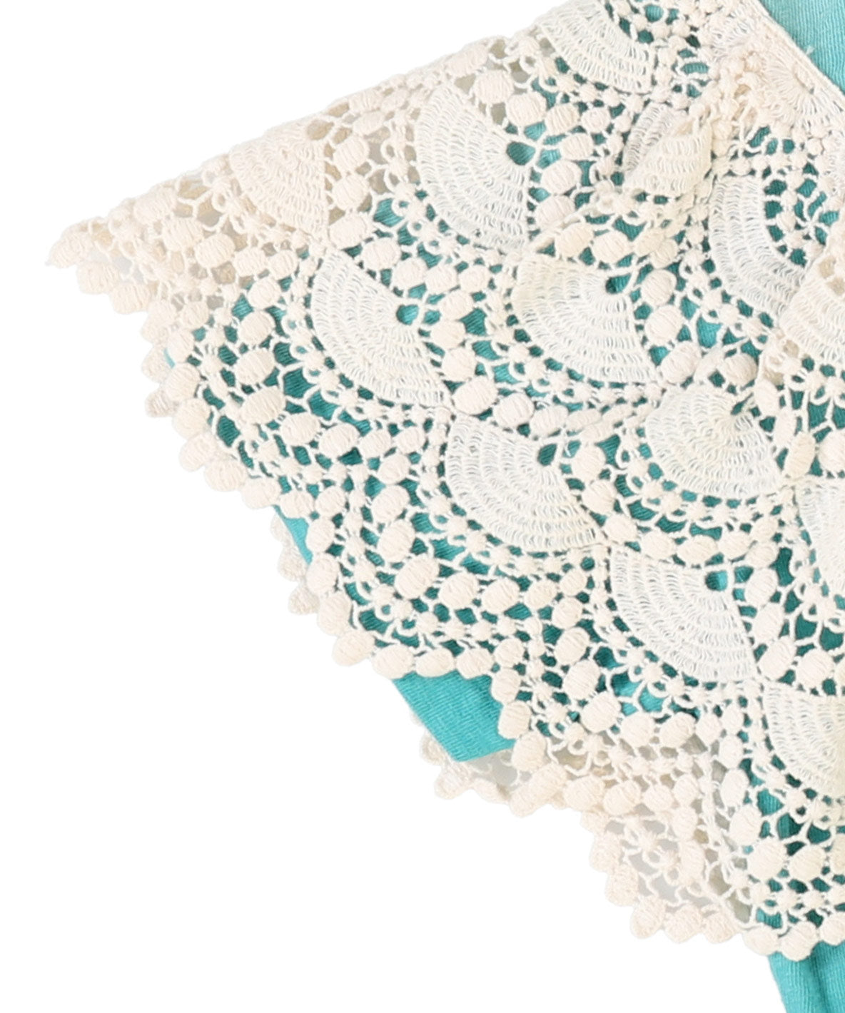 Vintage Cotton Jersey Ruffled Tee