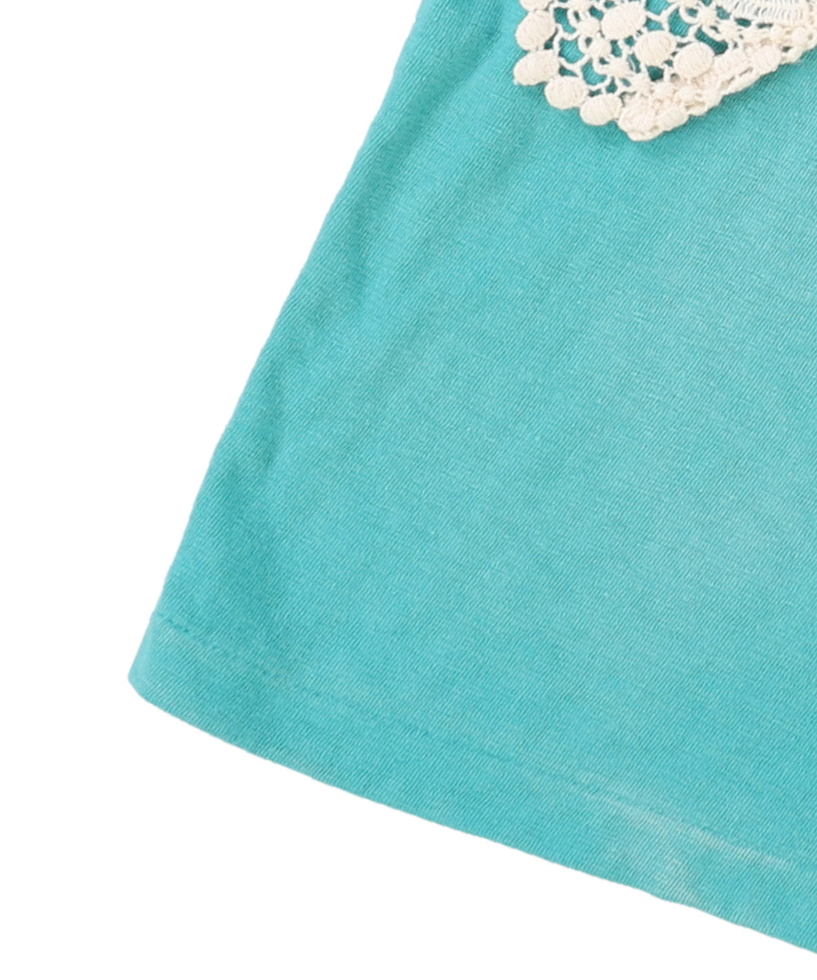 Vintage Cotton Jersey Ruffled Tee