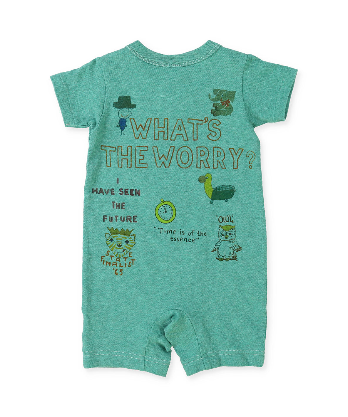 Cotton Jersey PENGUIN Baby Rompers