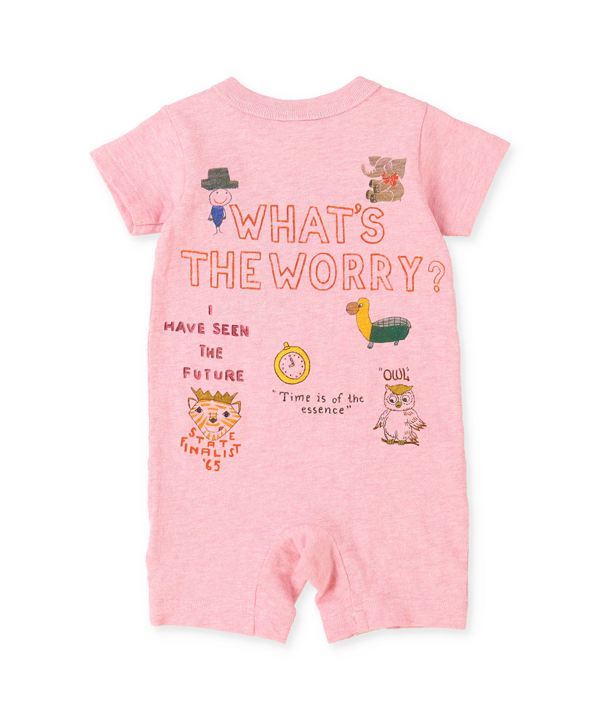 Cotton Jersey PENGUIN Baby Rompers