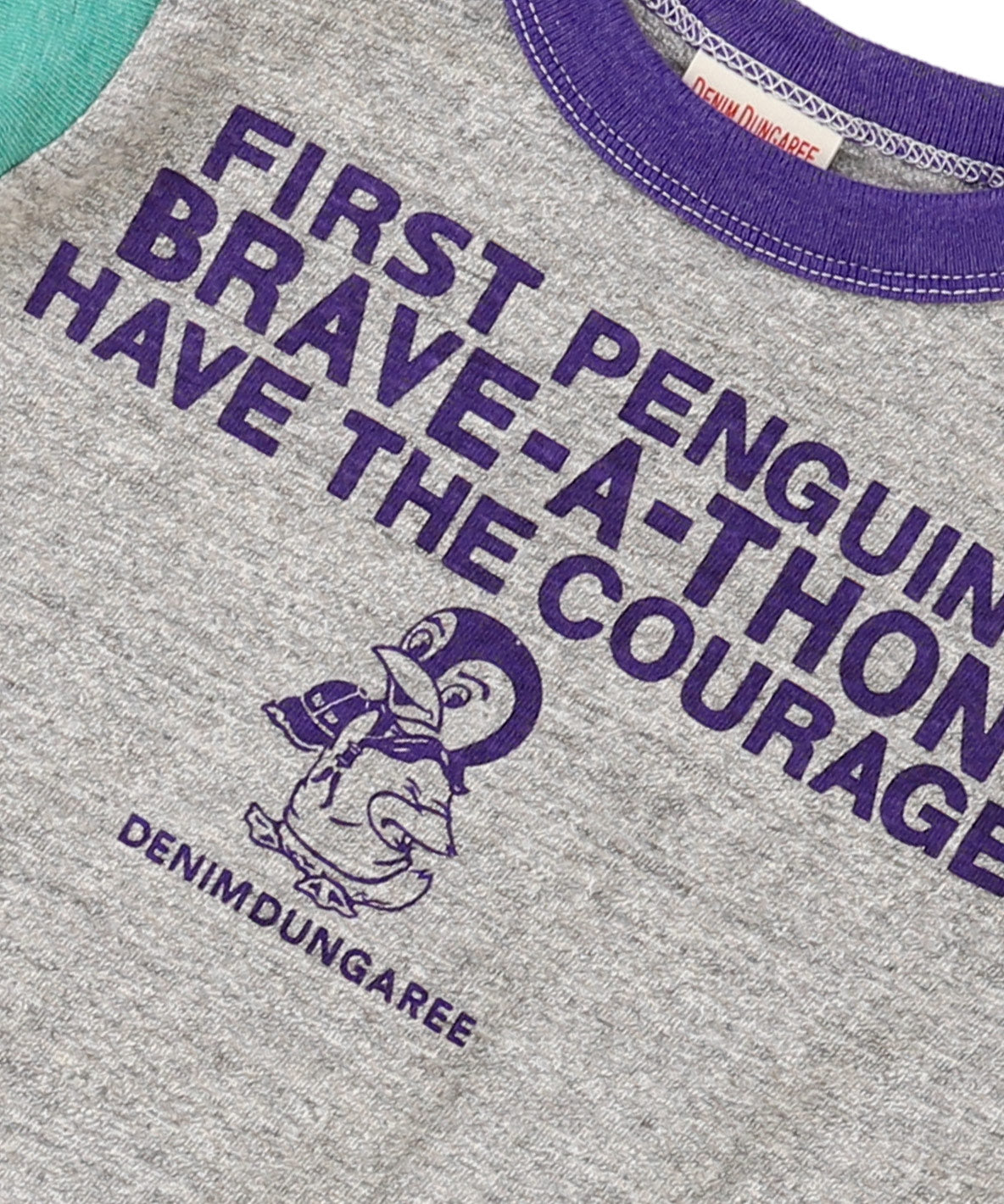 Cotton Jersey PENGUIN Baby Rompers