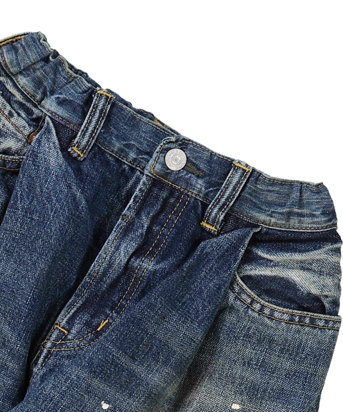 12oz HOME MADE Denim Tuck Pants